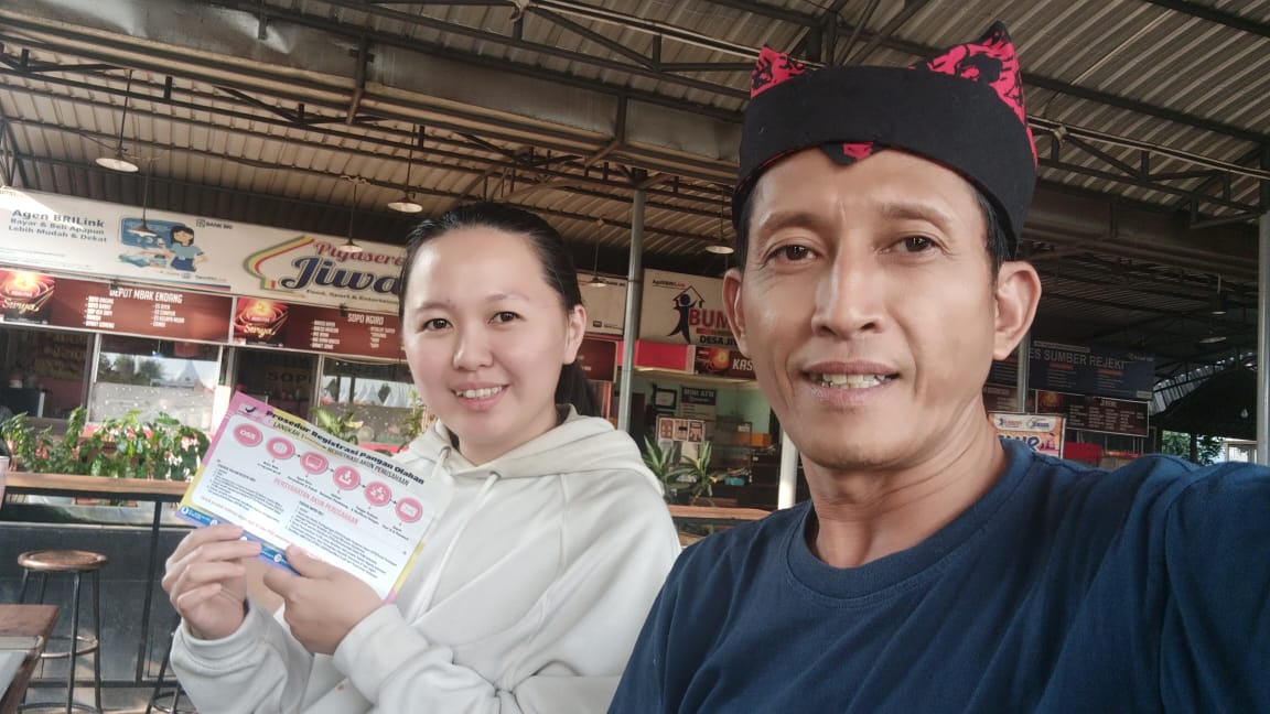 Kristin Yuliana, Pengusaha Frozen Food Kota Madiun sedang pendampingan izin produksi CPPOB. Foto : Koleksi Pribadi