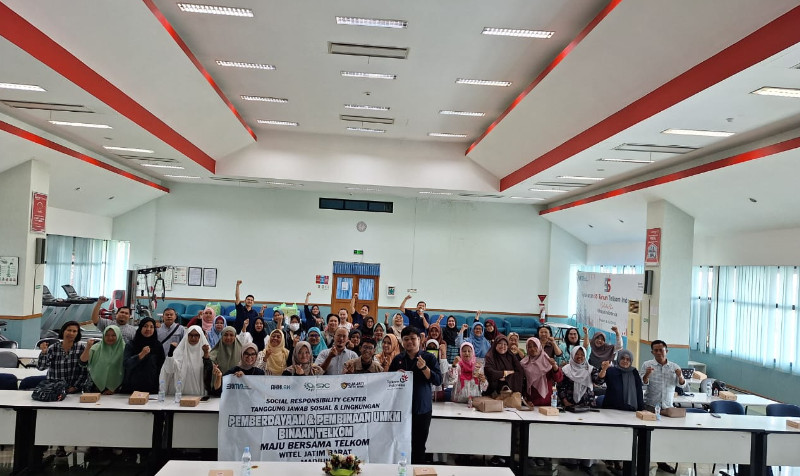 Sebanyak 40 UMKM Pangan mengikuti workshop dengan antusias. Foto : Nuzul/Telkom Madiun
