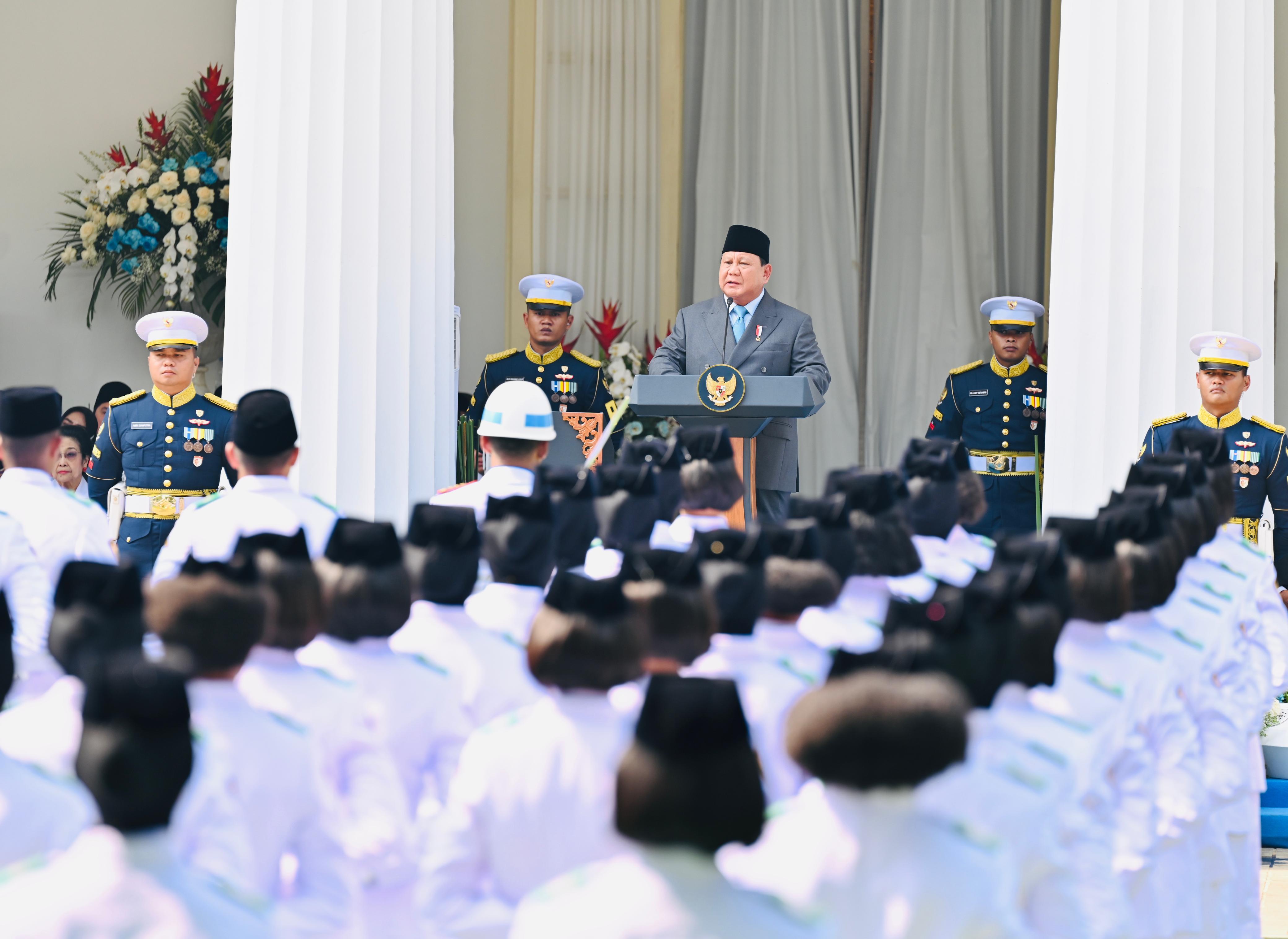 Presiden Prabowo Peringatkan Koruptor Akan Ditindak Tanpa Pandang Bulu