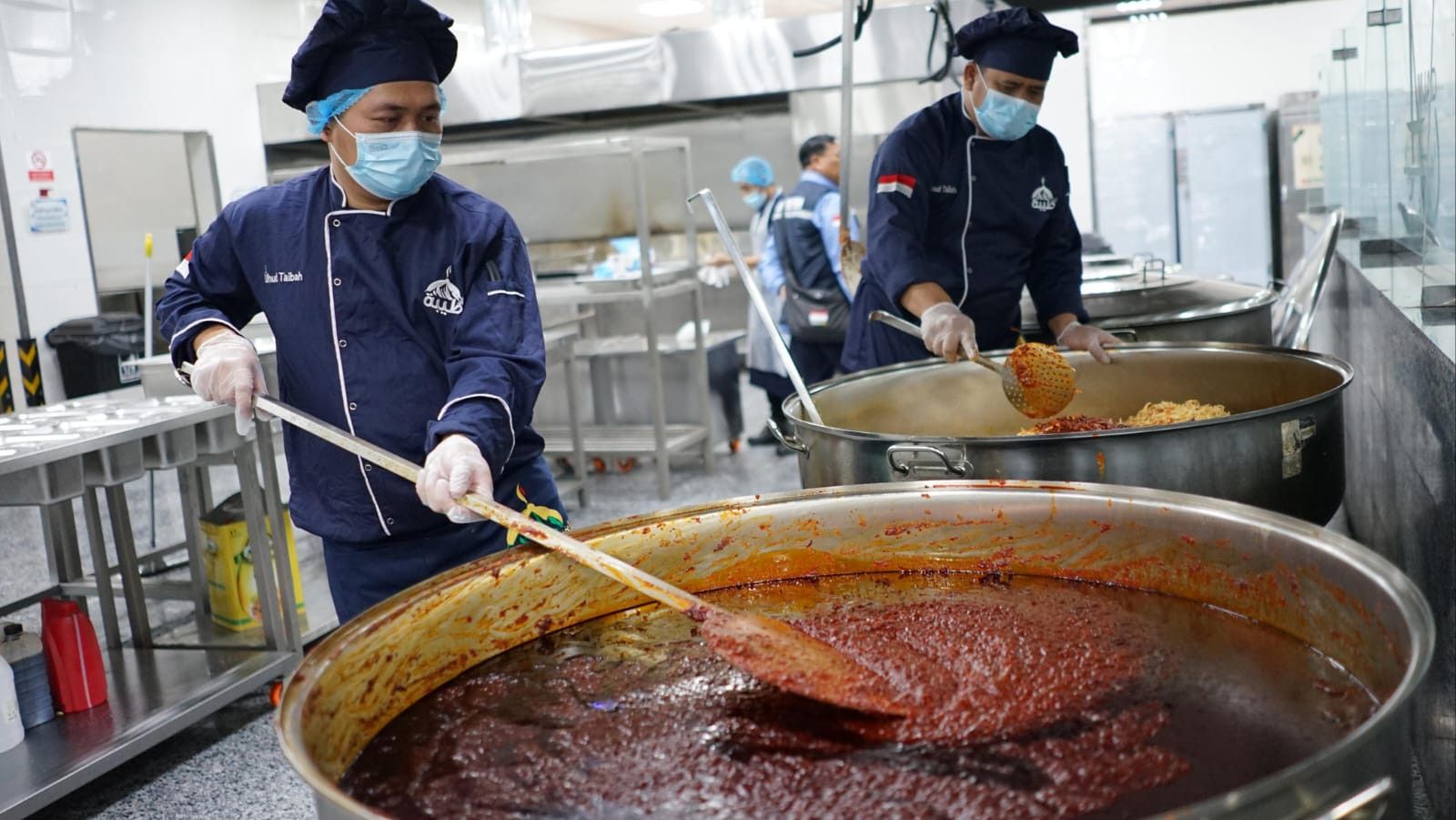 Sudah Lebih 1,5 Juta Boks Makanan Disajikan untuk Dinikmati Jemaah Haji Indonesia. Foto: Kemenag