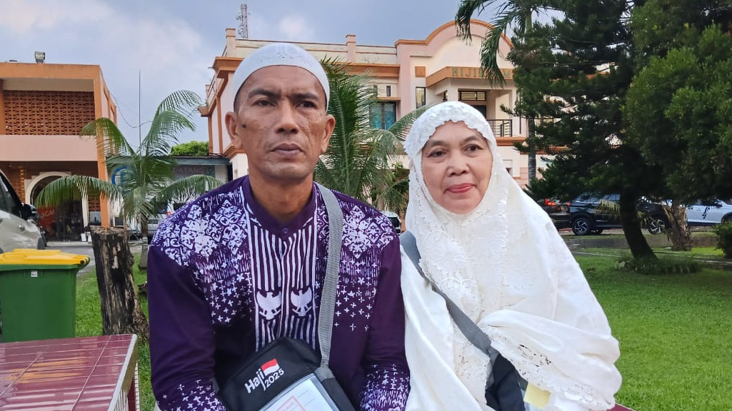 20 Tahun Jualan Pisang Goreng, Pasutri Asal Sergai Naik Haji. Foto: Kemenag