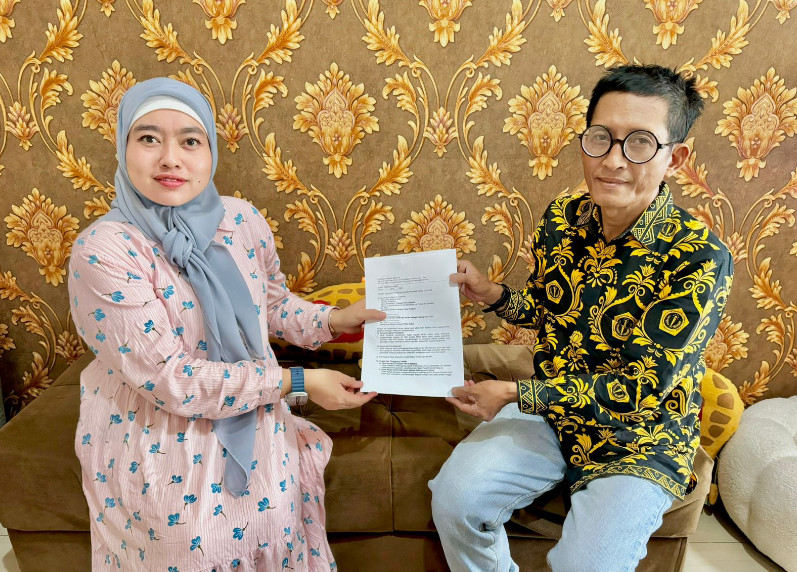 Penandatanganan Naskah SPK antara Yayasan FAB dan LP3H UIN Sunan Kalijaga Cabang Jawa Timur. Foto : Dok. FAB