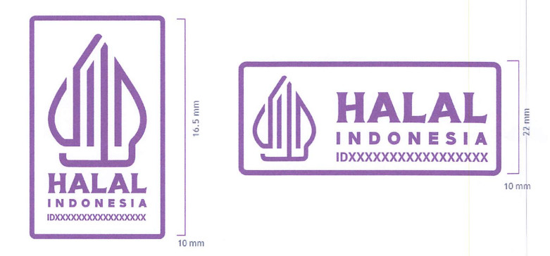 Penggunaan Label Halal pada Kemasan wajib mencantumkan LOGO dan NO. ID Sertifikat halal. Foto : Kepkaban_No_88_Tahun_2022_tentang_Penggunaan_Label_Halal
