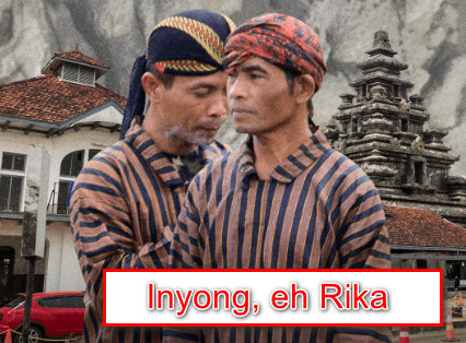Inyong, Rika, Koe, Pean dan masih banyak lagi kosakata yang kalo diterjemahkan artinya sama. Foto : Ilustrasi 