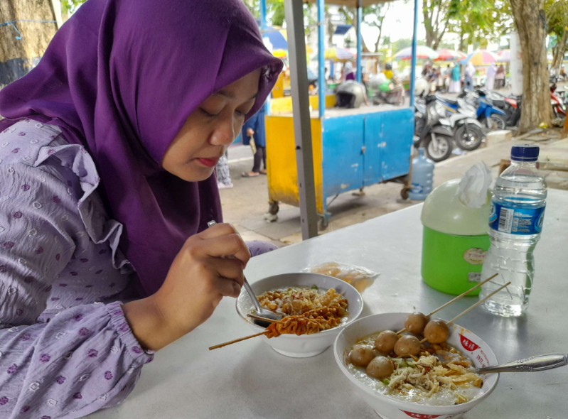 Bubur yang teksturnya lembut cocok untuk sarapan di pagi hari. Foto : rri.co.id