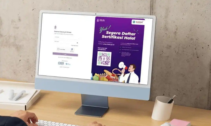 Aplikasi SIHALAL dirombak total dengan tampilan baru yang lebih user friendly. Foto : bpjph.halal.go.id