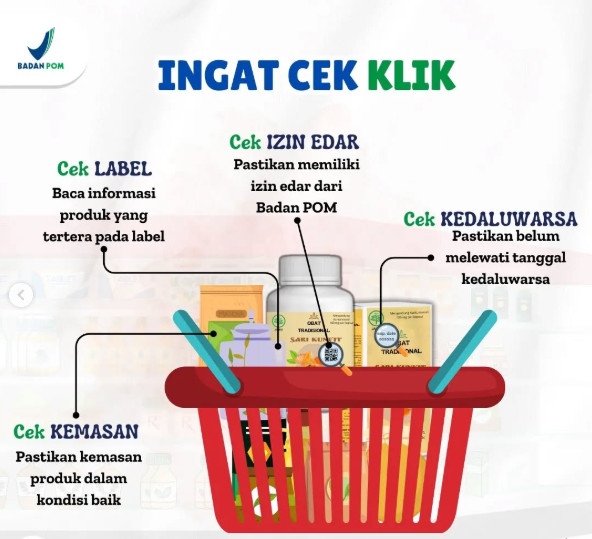 Makanan kemasan memang praktis, tapi kamu harus jadi pembeli yang cerdas dan waspada. Foto : IG pmpuotskk.bpom