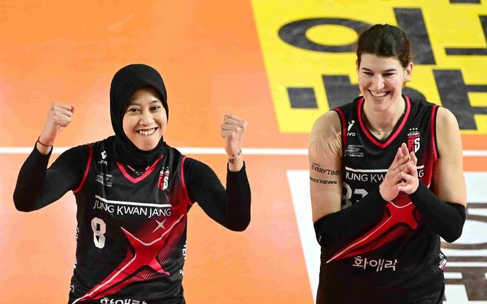 Kepergian Megawati dan Bukilic meninggalkan jejak yang tak terlupakan bagi Red Sparks. Foto : bolasport.com