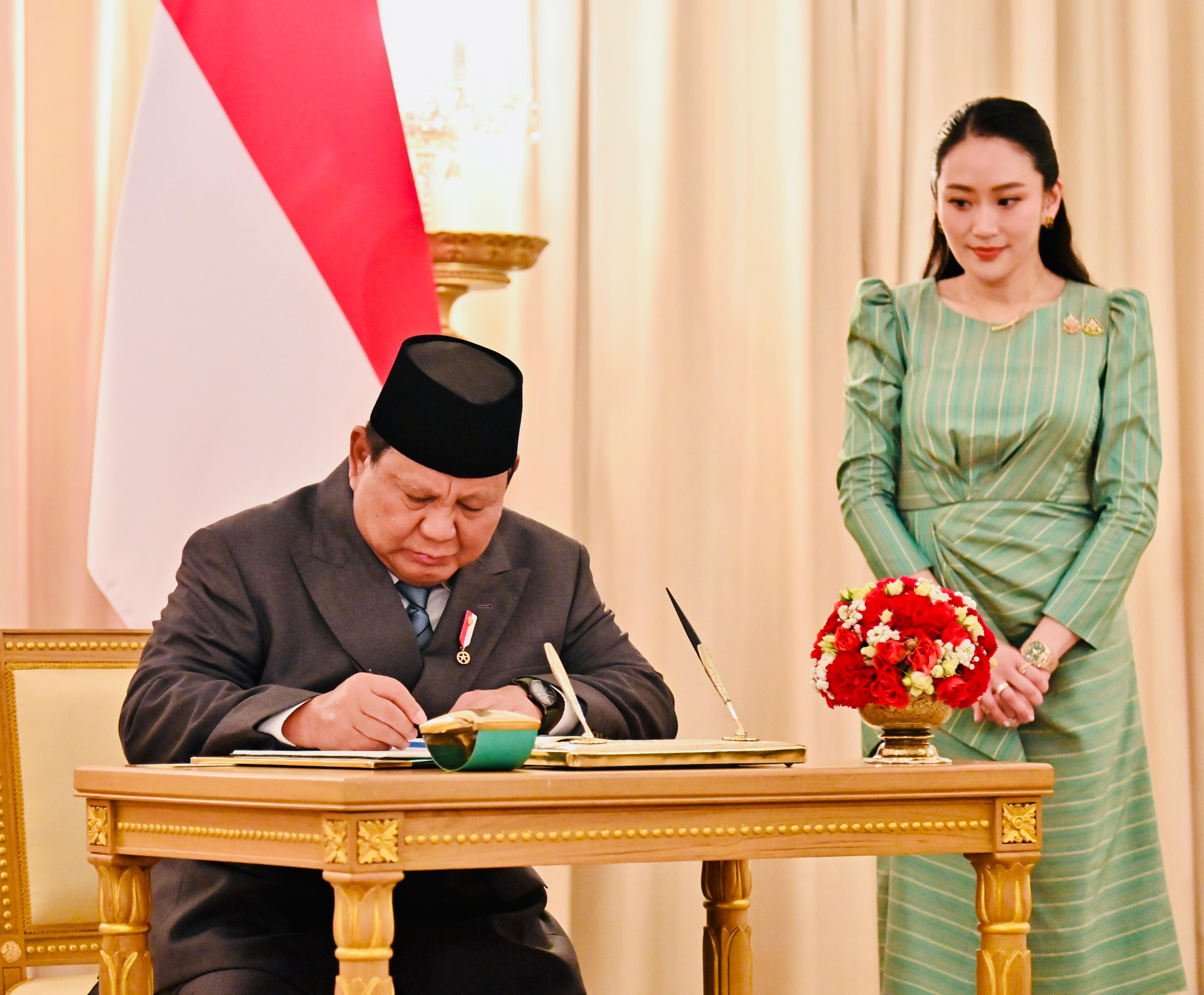 Presiden Prabowo Subianto Tegaskan Komitmen Penguatan Kemitraan Strategis Indonesia–Thailand. Foto: BPMI Setpres