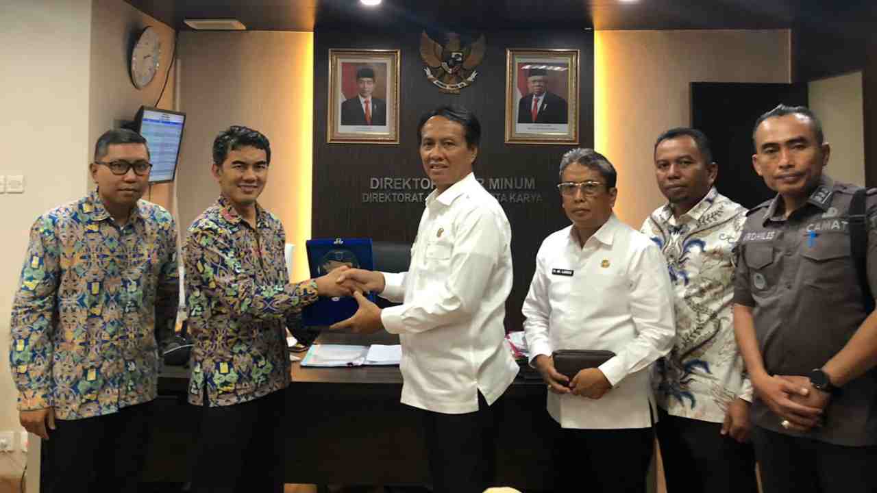 38 Ribu Warga Air Sugihan Menanti Air Bersih, Pj Bupati OKI Kawal Percepatan Pembangunan SPAM di Kementerian PUPR. Foto: Dok Diskominfo OKI.