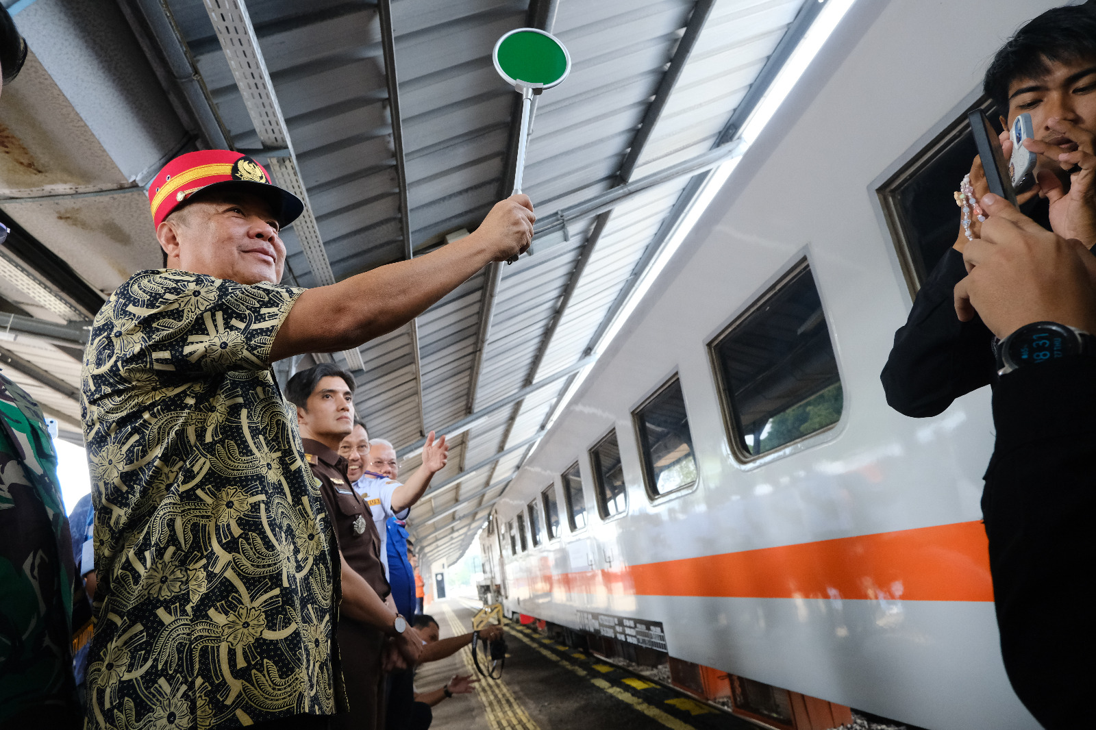 1.060 Pemudik Gratis Berangkat dari Palembang dengan Kereta Api, Program Kolaborasi KAI, Dishub Sumsel, dan Bank Sumsel Babel. Foto: dok. Istimewa