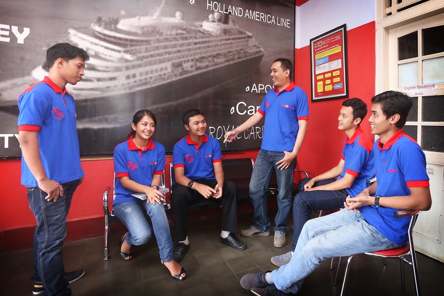 Peserta pelatihan di LKP Indo Crew Yogyakarta. Foto: Dok Istimewa