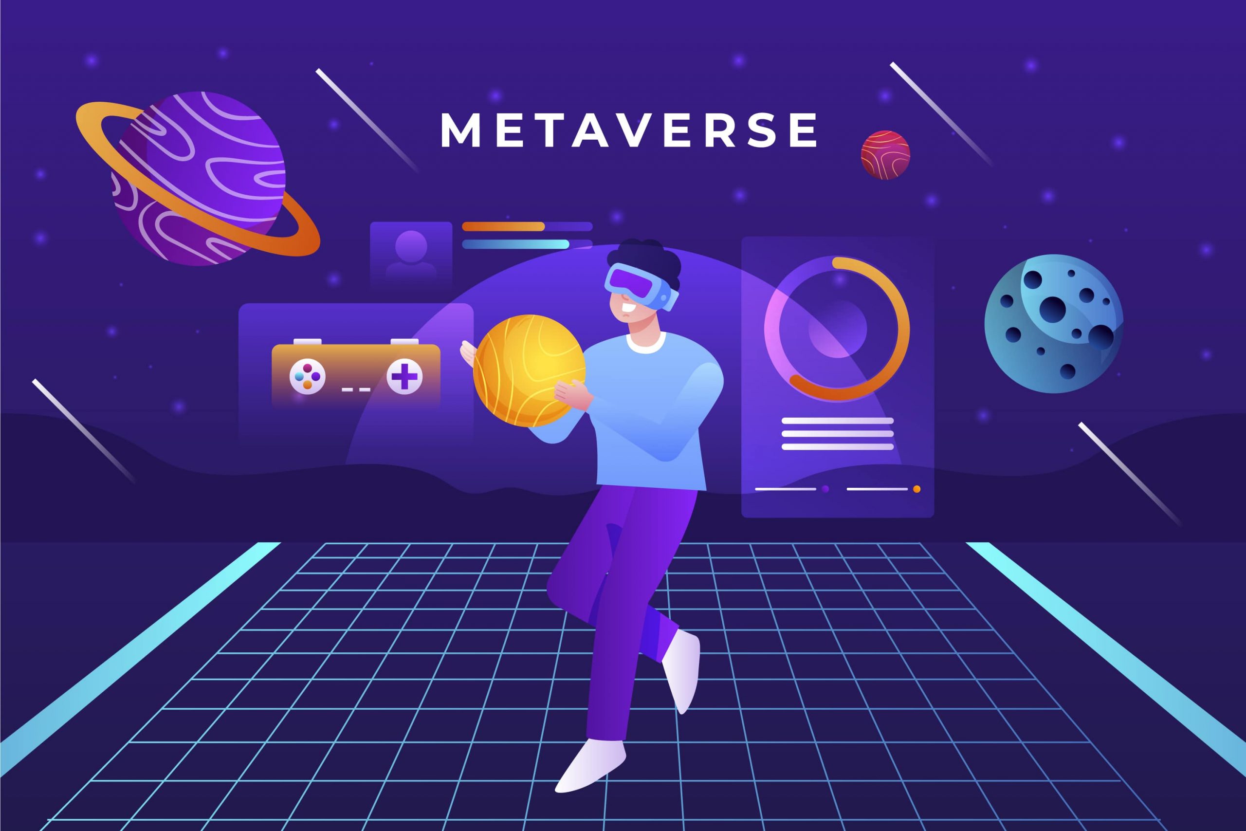Metaverse, gaya komunikasi masa depan. Foto : Meta AI