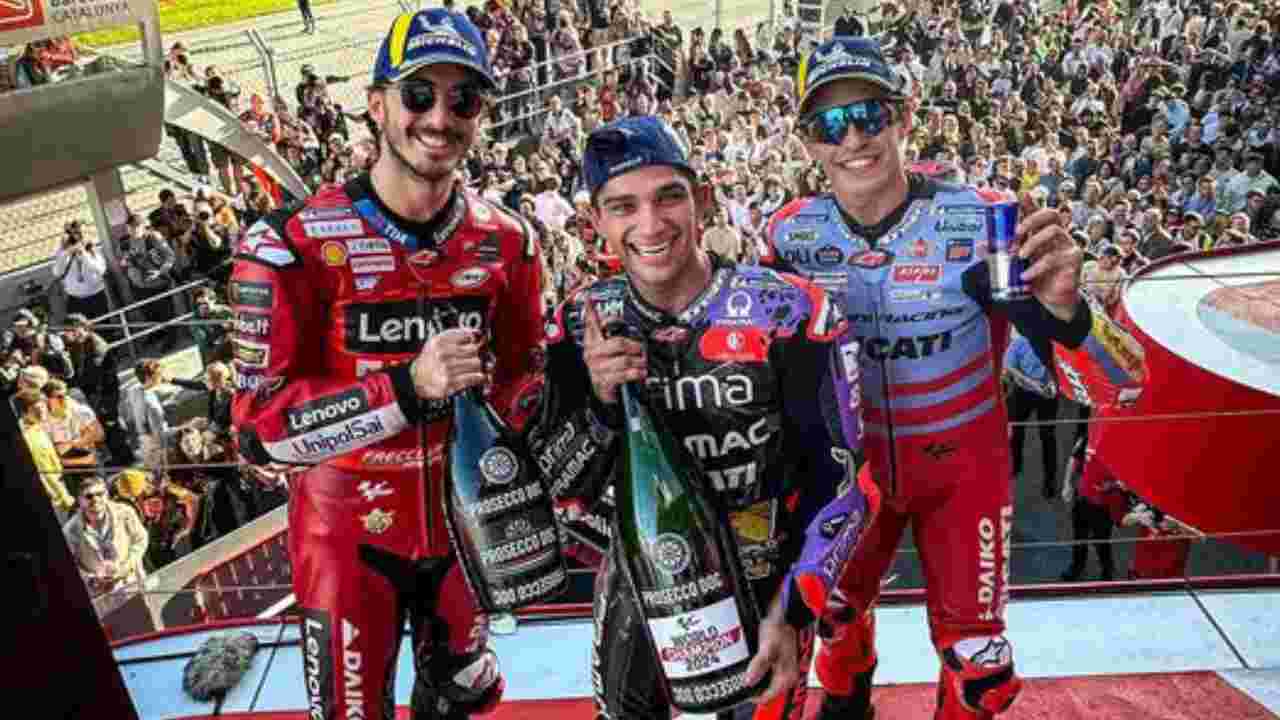Bagnaia Juara MotoGP Barcelona, Martin Juara Dunia MotoGP 2024!. Foto: dok. fb MotoGP