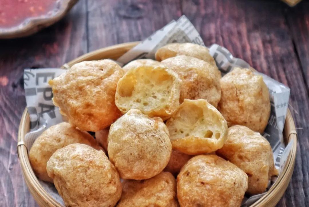 Ilustrasi Bakso Goreng Kopong. Sumber : cookpad.com