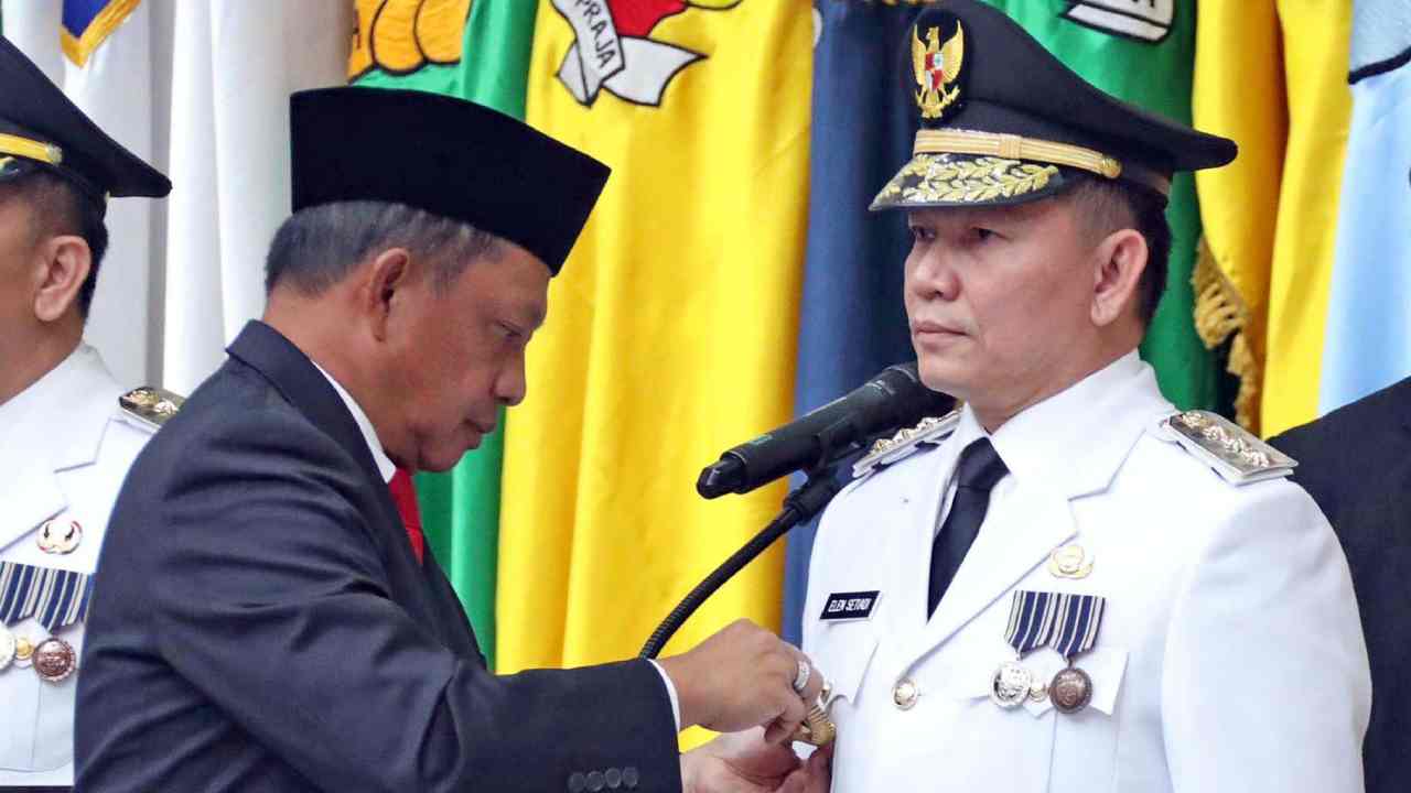 Pj Gubernur Sumsel Elen Setiadi Raih Predikat Terbaik Kedua se-Indonesia. Foto: Humas Pemprov Sumsel.