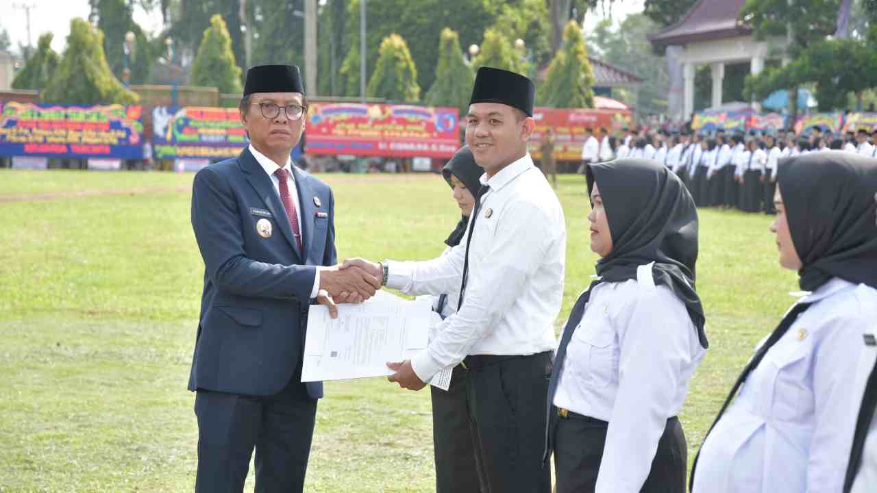 Kabar Gembira! PPPK di Sumatera Selatan Nikmati Kenaikan Gaji Berkala dan Istimewa. Foto: Dok. Diskominfo OKI.