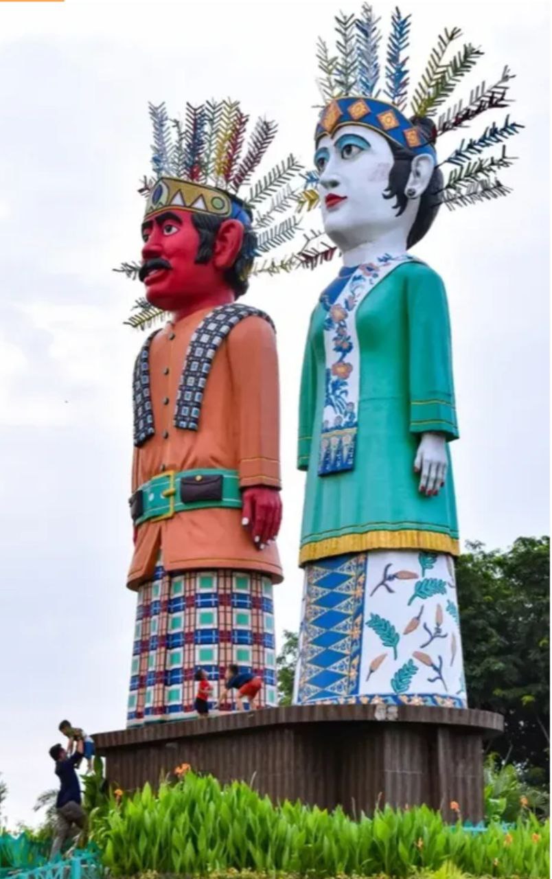 Gambar Ondel-Ondel.Sumber : merdeka.com