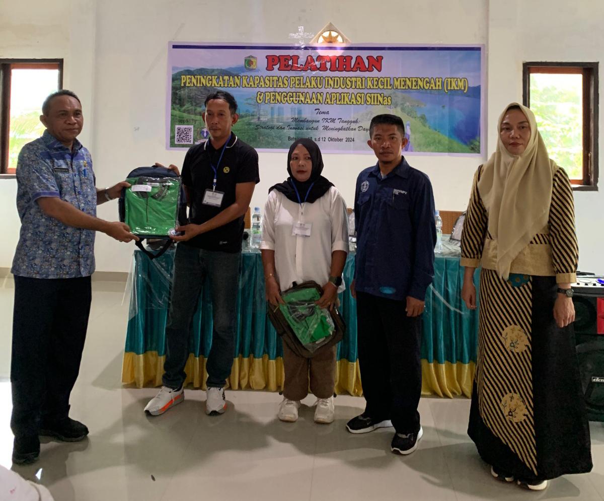 Pembukaan pelatihan SIINas di Beteleme Kab. Morowali Utara. Foto ; Dok. Budiman