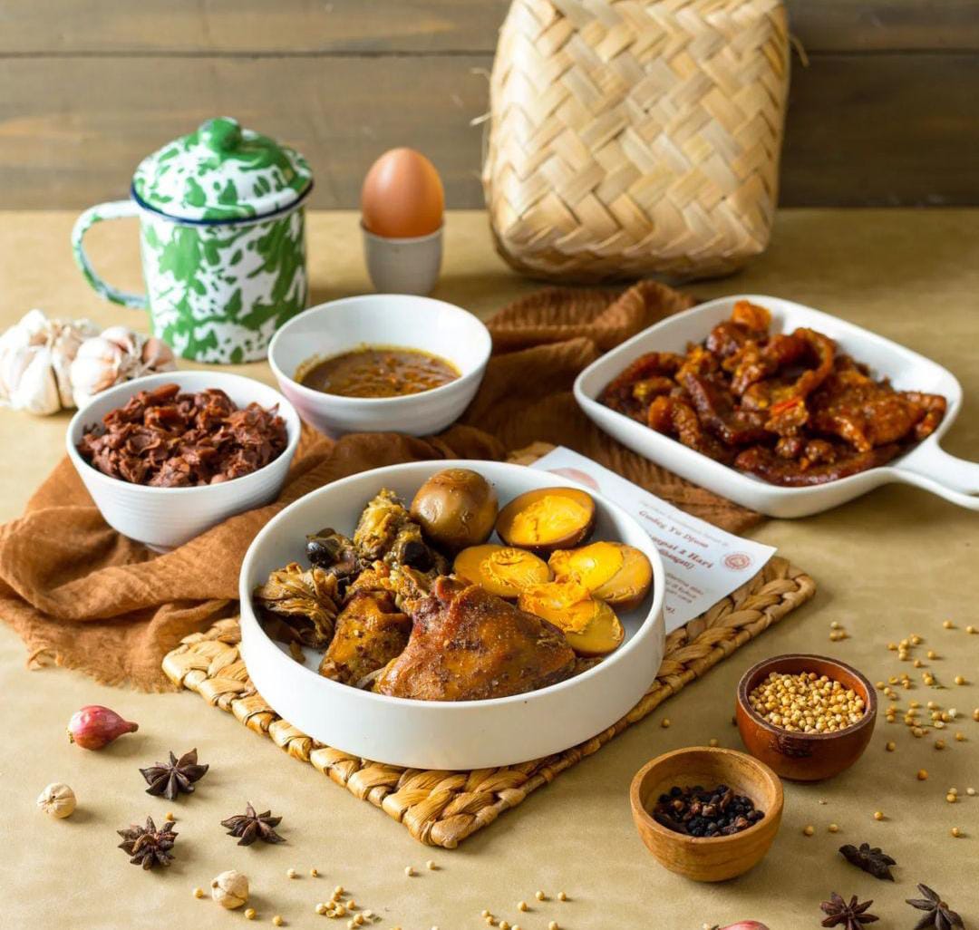 Gudeg Jogja dengan Cita Rasa yang Khas. Foto : Instagram @christabellenanetta