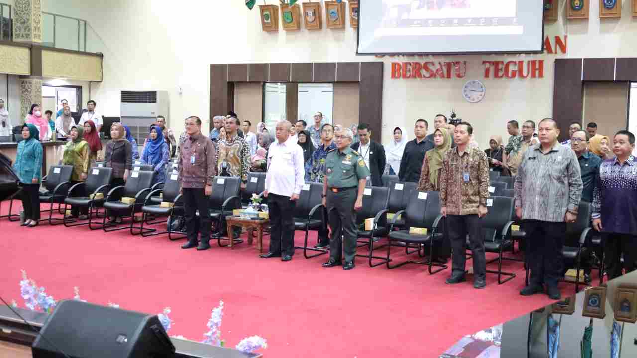 Gerakan Orang Tua Asuh Cegah Stunting (GENTING), Upaya Kolaboratif Wujudkan Generasi Emas Indonesia. Foto: Humas Pemprov Sumsel.
