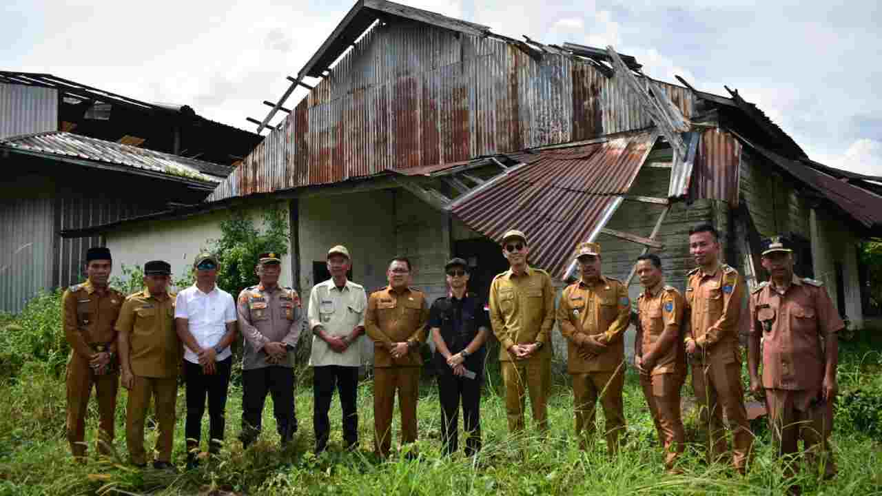 Bupati usulkan bekas RMU atasi penolakan gabah petani akibat gudang Bulog penuh. Foto: dok. Diskominfo OKI