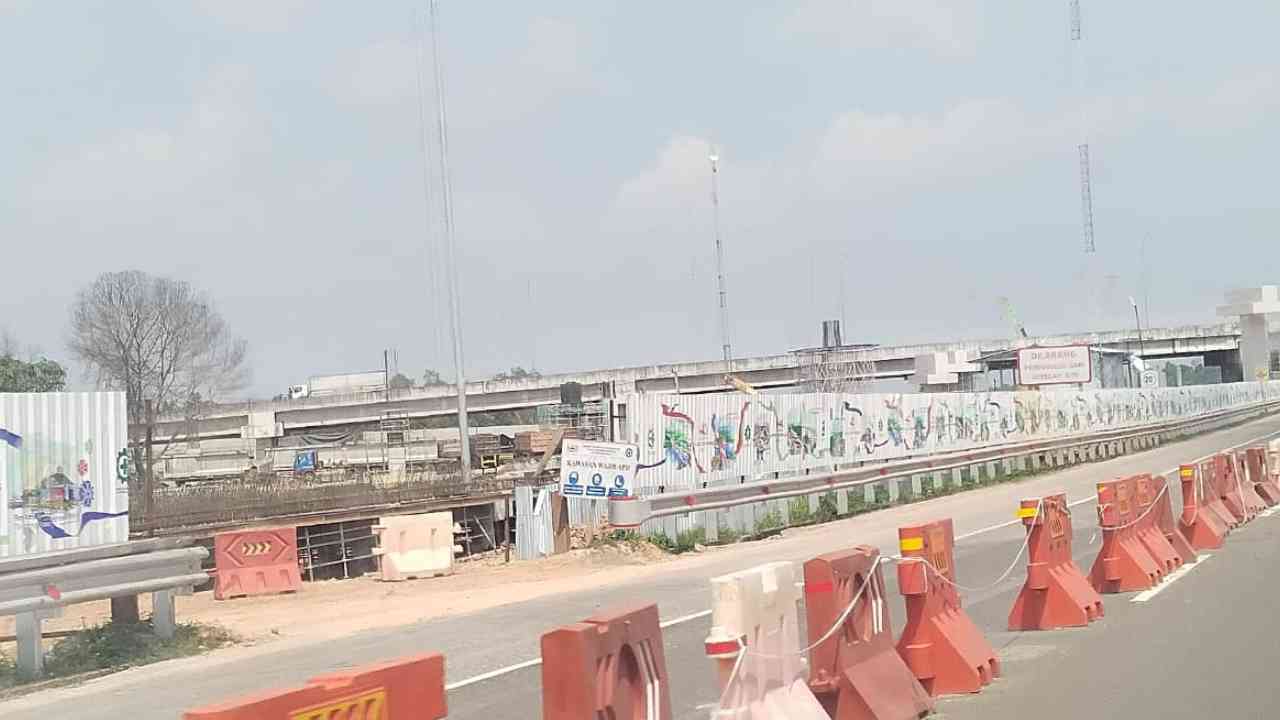 Hutama Karya Berlakukan Buka Tutup di Tol Palembang-Indralaya, Catat Jadwalnya!. Foto: Dok. Hutama Karya.