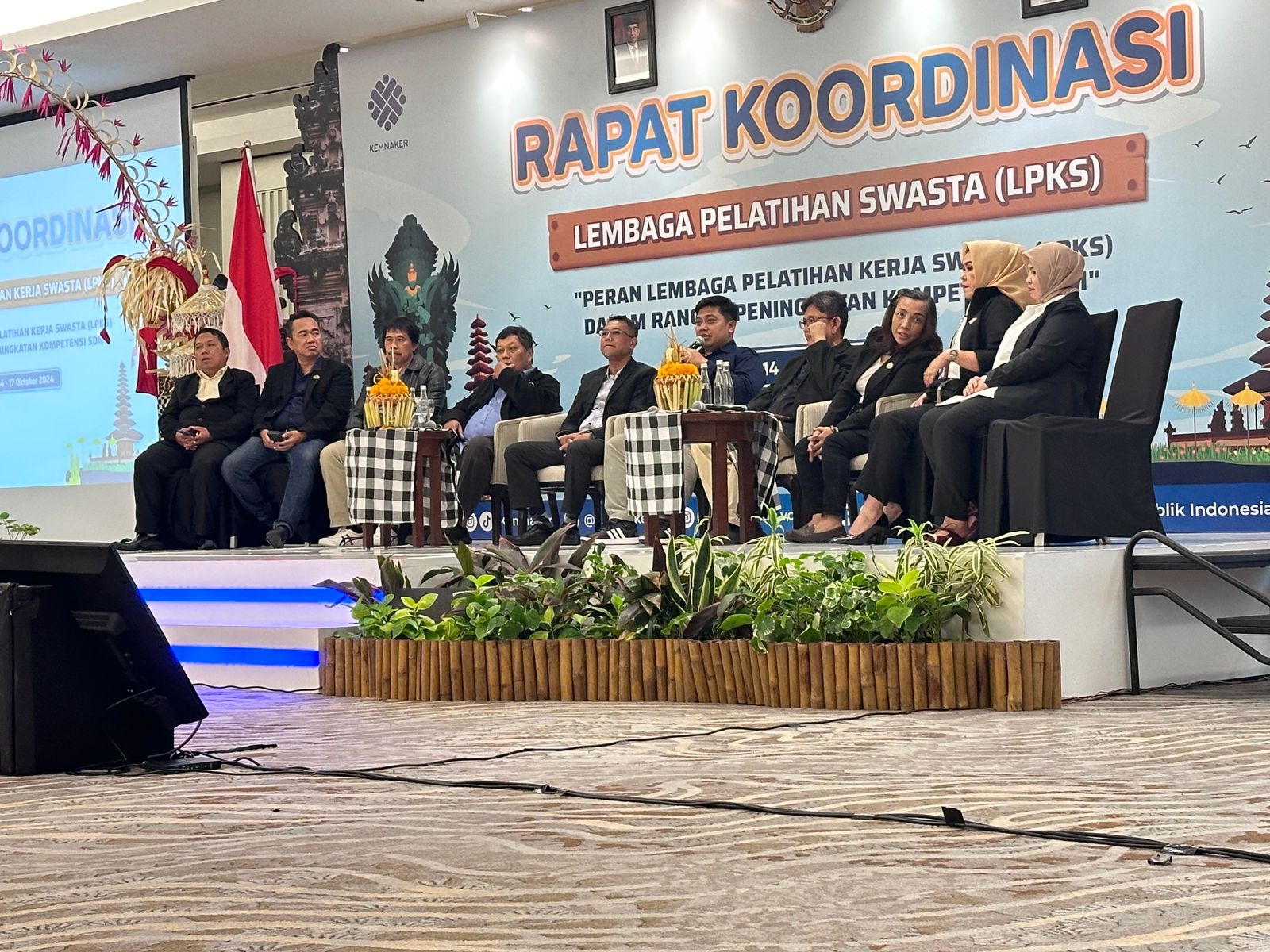 Rakornas LPKS di Denpasar Bali menjadi pemantik LPKS untuk bergerak bersama. Foto : Rizky Mahendra