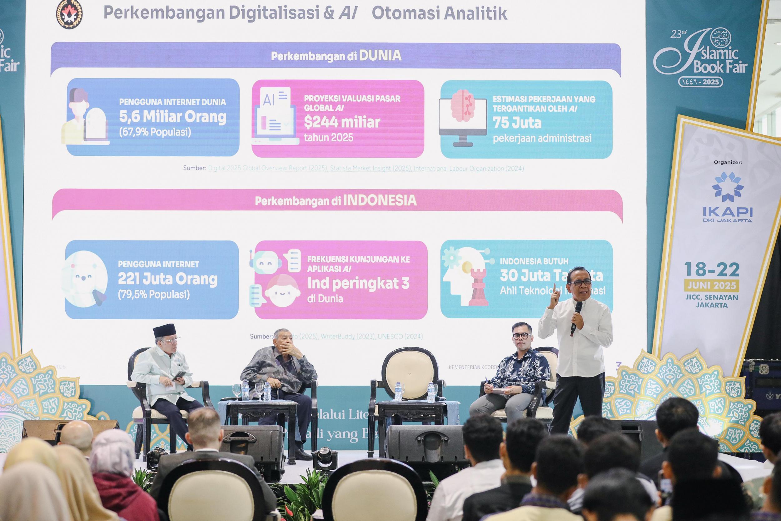 Menko PMK: Indonesia Harus Berdaulat dalam AI. Foto: Dok Kemenkopmk