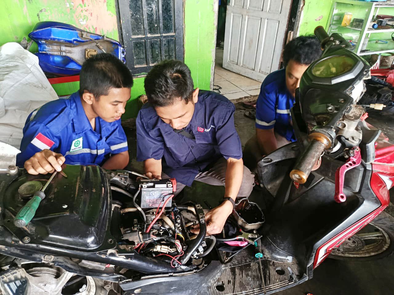 LKP Borneo Skill Gandeng Kemendikdasmen Perkuat Ekonomi Lokal Melalui Vokasi Otomotif. Foto: Dok LKP Borneo Skill Banjarbaru