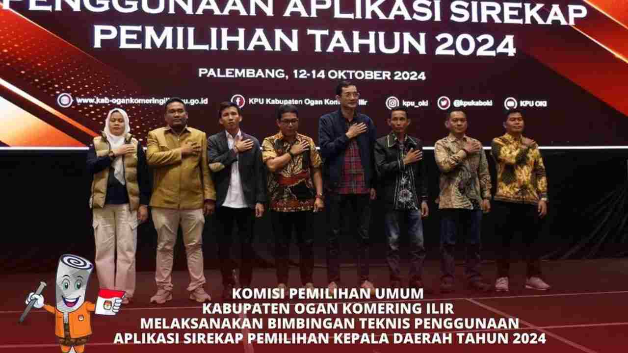 KPU OKI Gelar Bimtek SIREKAP, Pastikan Kelancaran Rekapitulasi Suara Pilkada 2024. Foto: Dokumentasi KPU OKI.