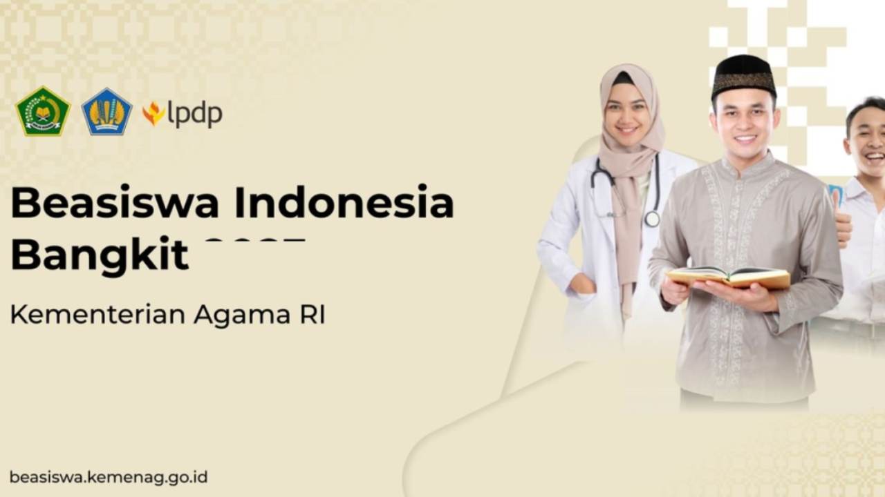 Kabar Gembira, Kemenag Kembali Buka Pendaftaran Beasiswa Indonesia Bangkit 2025. Foto: dok. Kemenag