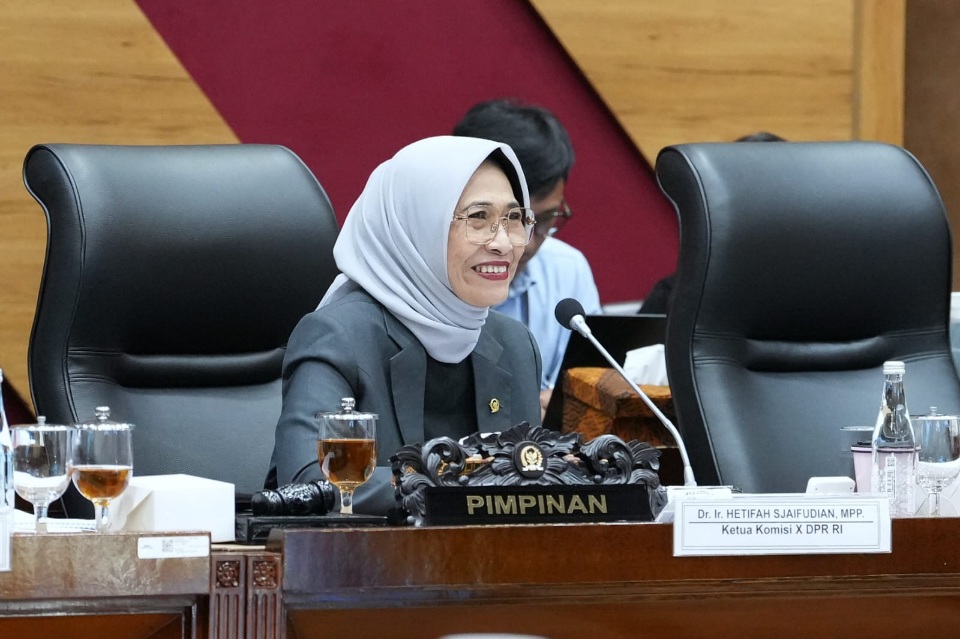 Ketua Komisi X DPR RI, Hetifah Sjaifudian. Foto: Dok Kemenpora