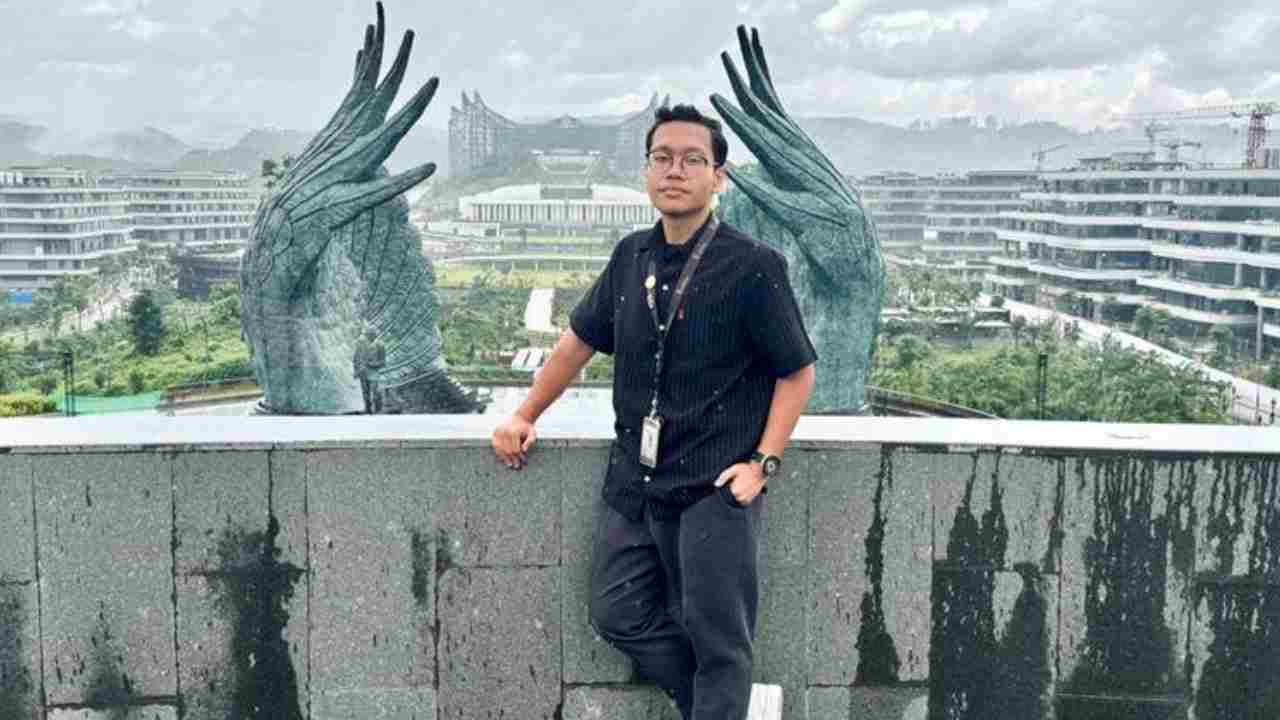 Renaldi Manurung, lulusan PTN Itera lanjut jadi CPNS Perencana Kota di IKN. Foto: DOK. Itera