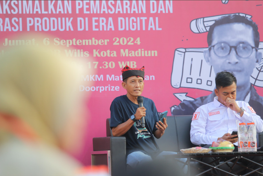 Walauupun tantangannya berat, adopsi digital sangat penting artinya bagi keberlanjutan usaha di era digital. Foto : Dok. Bank Jatim