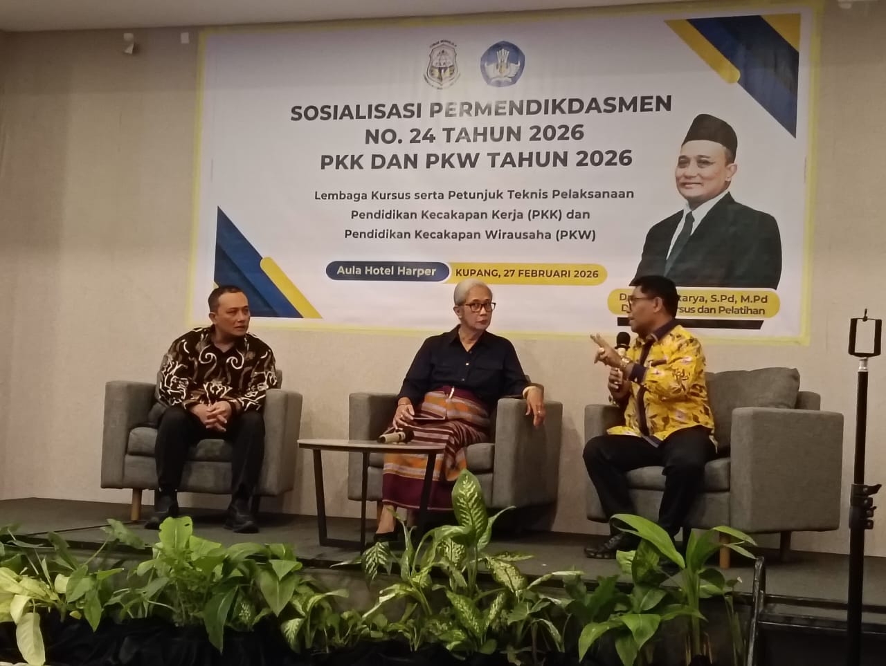 Kementerian Pendidikan Dasar dan Menengah (Kemendikdasmen) berkomitmen penuh memperkuat ekosistem lembaga kursus di NTT melalui regulasi baru dan program unggulan guna mencetak talenta berdaya saing global. Foto: Istimewa