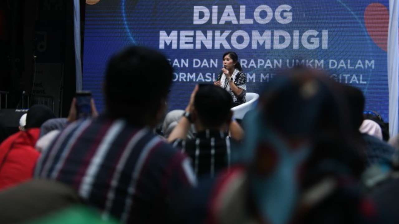 Meutya Hafid: Adopsi AI Kunci UMKM Indonesia Bersaing di Pasar Global. Foto: dok. Komdigi.go.id