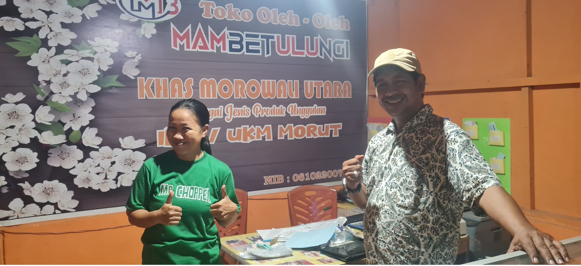 Salah satu pelaku UMKM di Daerah Sulawesi Tengah yang sedang Bertumbuh