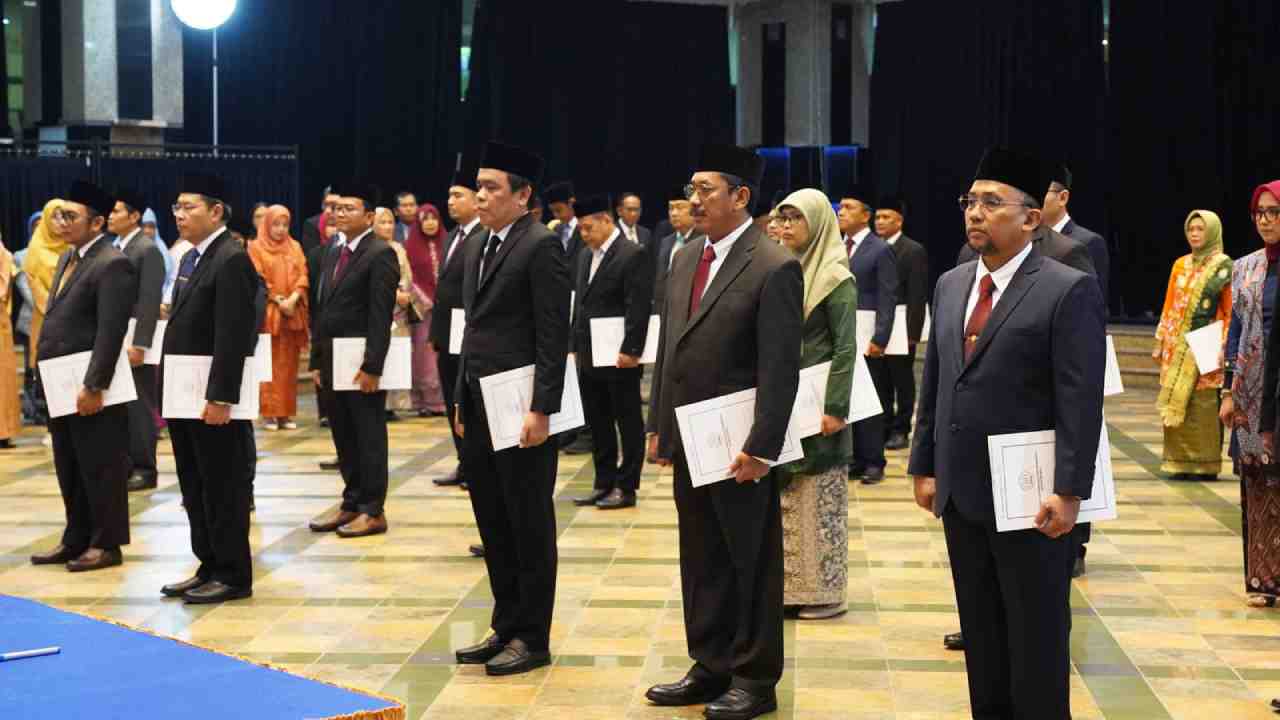 Mutasi dan Promosi di Kemendikdasmen,  Abdul Mu'ti Lantik Pejabat Baru, Wujudkan Pendidikan Bermutu dan Layanan RAMAH. Foto: dok. Ditjen Vokasi Kemendikdasmen RI
