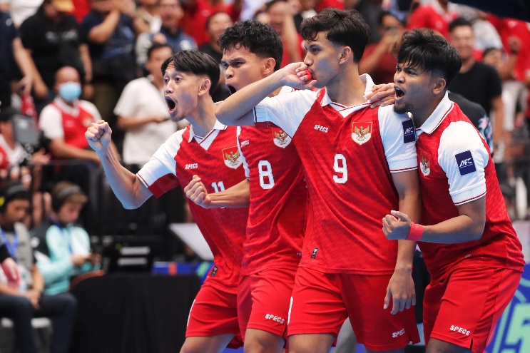 Timnas Futsal Indonesia mengawali laga pembuka AFC Futsal Asian Cup 2026 di Indonesia Arena, Jakarta, Selasa (1/7/2026). Foto: Dok Kemenpora