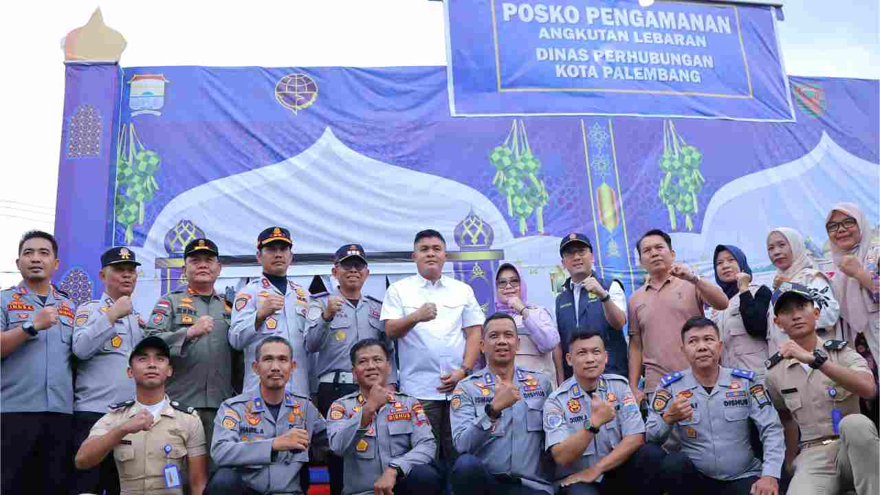 Pemkot Palembang Siagakan 14 Posko Lebaran untuk Layani Masyarakat dan Pemudik. Foto: dok. Pemkot Palembang