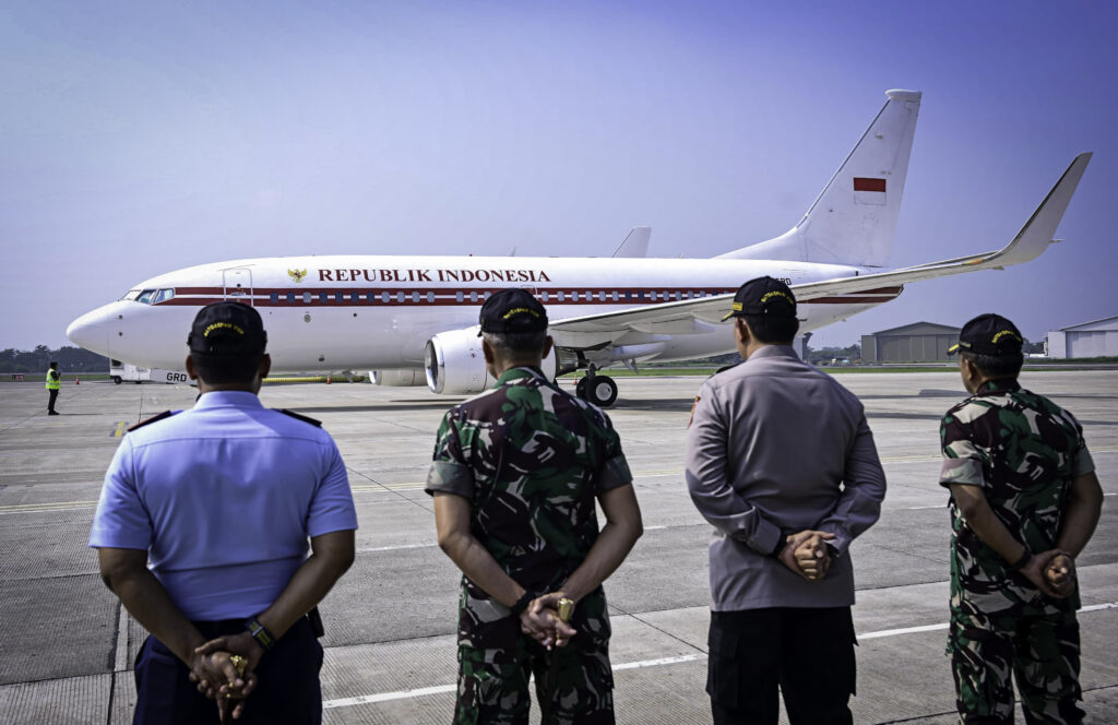 Presiden Prabowo bertolak menuju Provinsi Bali dalam rangka kunjungan kerja. Foto:BPMI Setpres