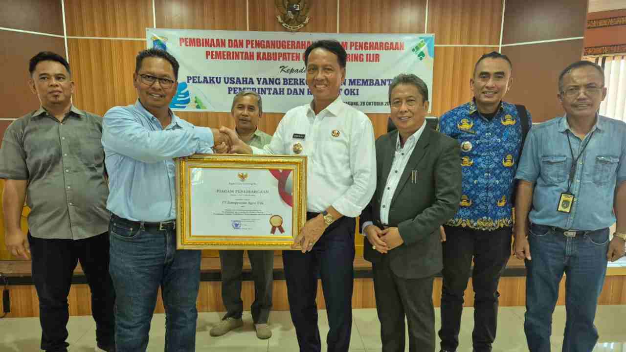 Sampoerna Agro Raih CSR Award 2024, Kontribusi untuk OKI Diapresiasi. Foto: dok. Sampoerna Agro