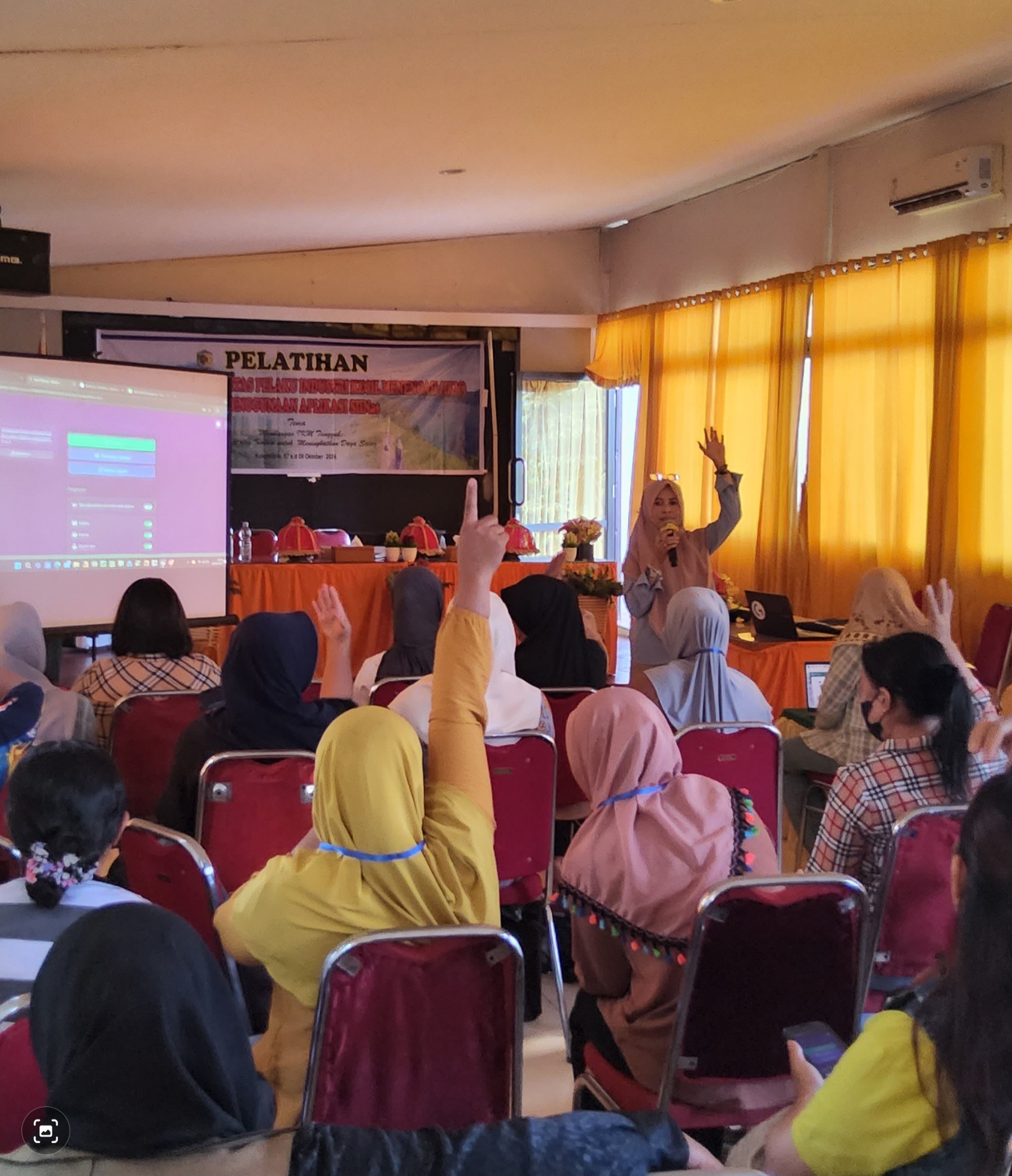 Legiatan pelatihan SIINas di Kabupaten Morowali. Foto: Budiman