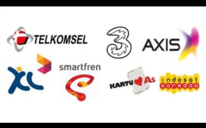 Logo operator seluler di Indonesia. Gambar : tangkapan layar google