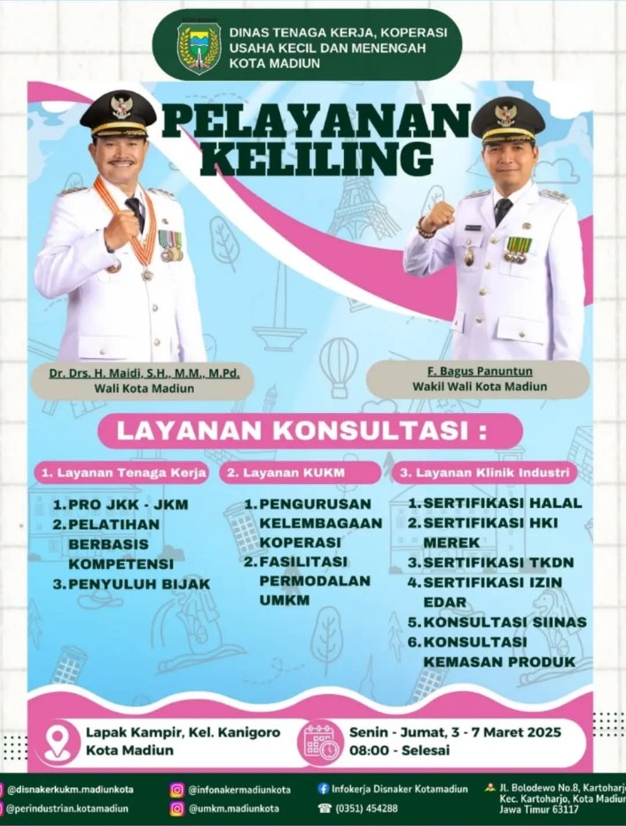 Program yang berpihak pada rakyat. Foto : disnakerkukm kota madiun