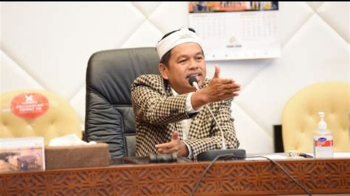 Sosok Dedi Mulyadi dengan gebrakannya di awal menjabat Gubernur Jawa Barat. Foto  : suara.com