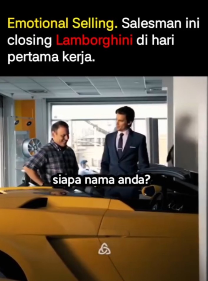 Emotional Selling. Foto : tangkapan layar video motivasi