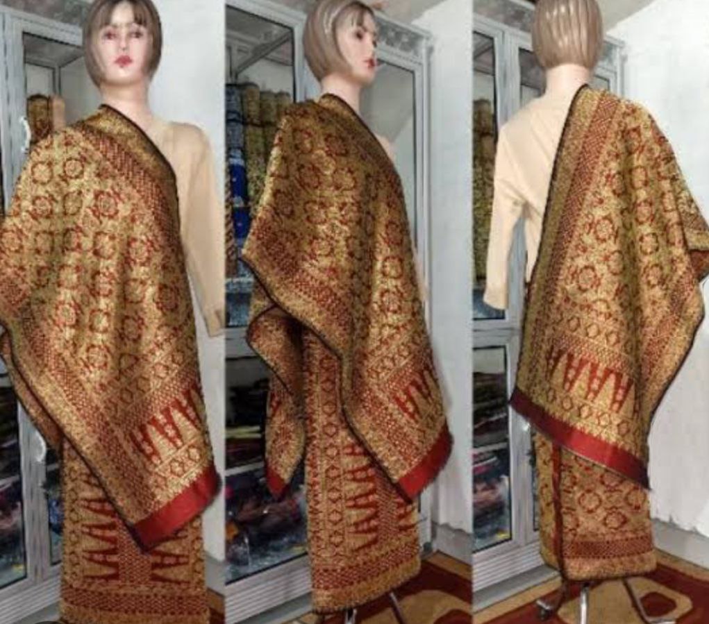 Gambar Kain Songket Palembang. Sumber : shopee.co.id