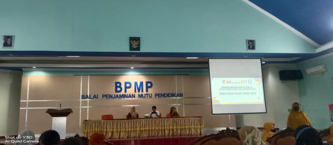 Sosialisasi Pajak bagi PKBM dan Lembaga Paud Se kota Palu, Foto : Yudin Ibrahim